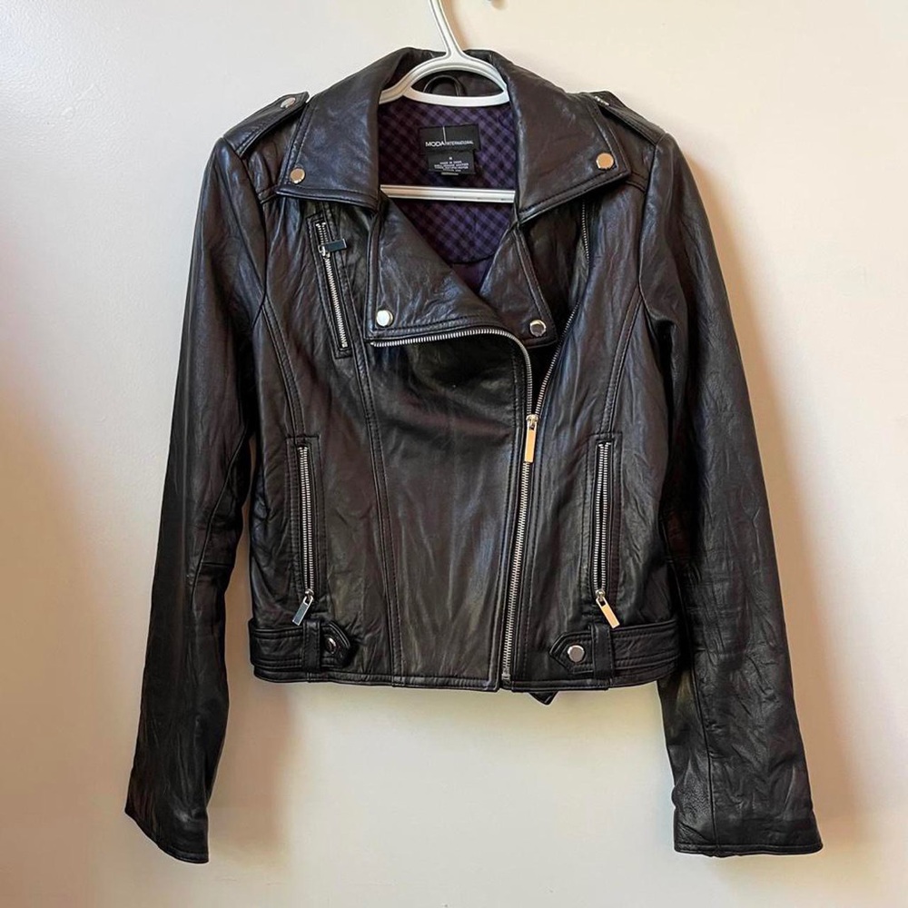 Moda International Leather Jacket
